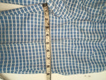 New Vintage Blue Checkered Lee Polyester Pants #2652644 VV-75