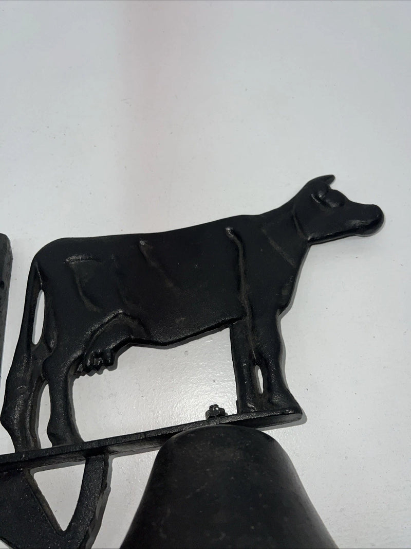 New Black Ceramic Cow Bell Mount 3C-27