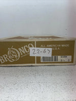 New Youth Brown Bronco Cowboy Boots. B 1894 3.5 3 1/2 D. 22-67