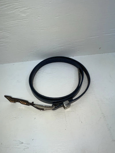 New Blue Genuine Leather Chambers 34” Belt Z-142