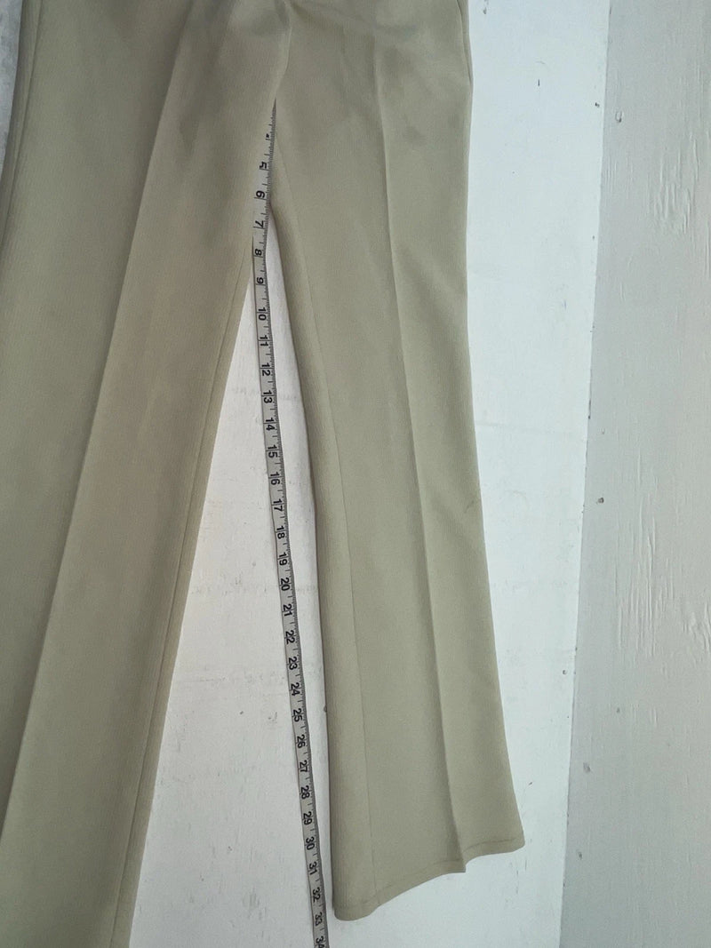 New Vintage Cream Lee Polyester Pants #2084612 3A-33