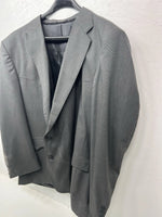 New Men’s Circle S Gray Suit Jacket 52L #24244 W-603