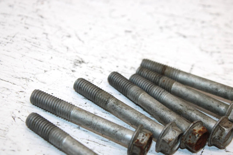 1998 Polaris 500 Oem Cylinder Head Bolt Set Of 7 3085582 Q4144
