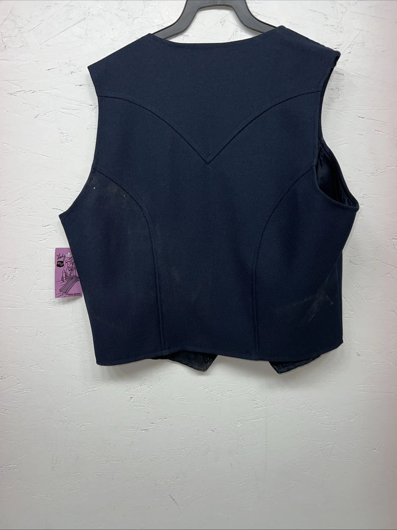New Men’s Navy Dickson Jenkins Suit Vest 40 #7050 WW-66