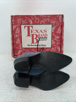 New Kids Blue Lace Up Texas Brand Cowboy Boots. C 9169161 12 D. 23-1