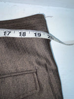 New Vintage Brown Circle S Polyester Pants #CP5091 XX-77