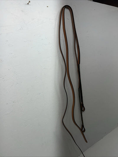 New Genuine Leather Split Reins With Metal Accents Y-5