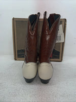 New Youth Brown Laredo Cowboy Boots. 01643 4.5 4 1/2 M. 22-90