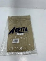 Now Women’s ABETTA Tan English Breeches w Knee Patch. 24 L C-37