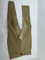 New Women’s Beige Vequi Comfort English Riding Breeches 34 R D-69