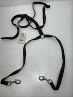 New Tough 1 Brown Nylon German Martingale #52-1120 W-34 