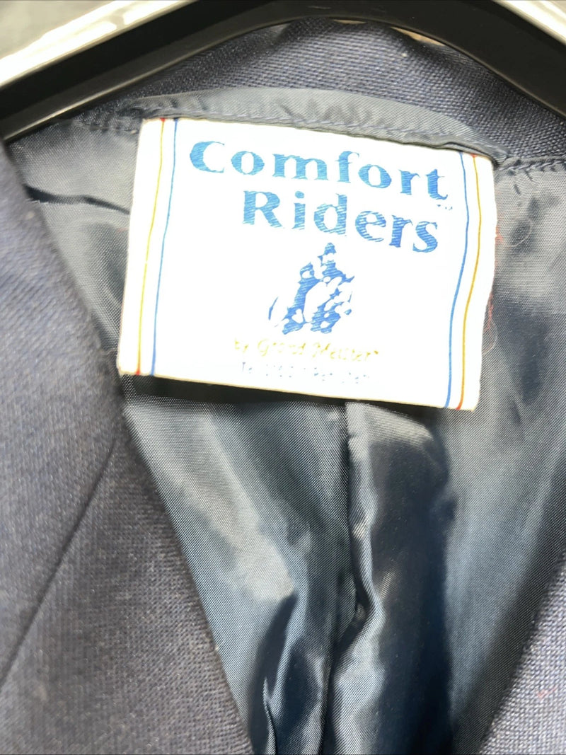 New Women’s Comfort Riders Blue Hunt Meister Riding Coat 14 Large JJ-602