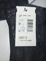 New Millers Black Leather Good Hands Riding Gloves #1247 Q-503