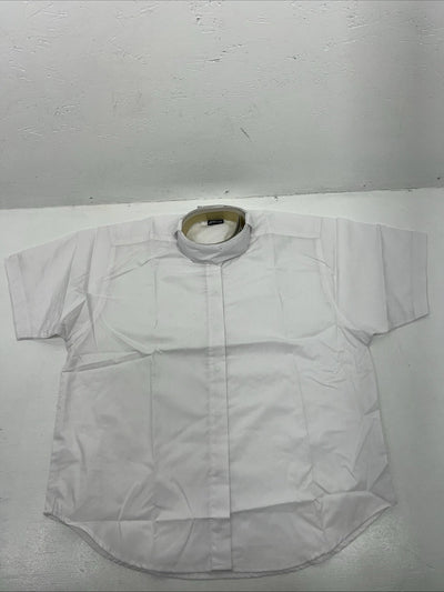 New Women’s White ABETTA half Sleeve Plain Riding Shirt. 40 941140 D-44