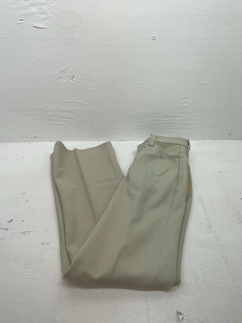 New Vintage Cream Lee Polyester Pants #2084612 3A-34