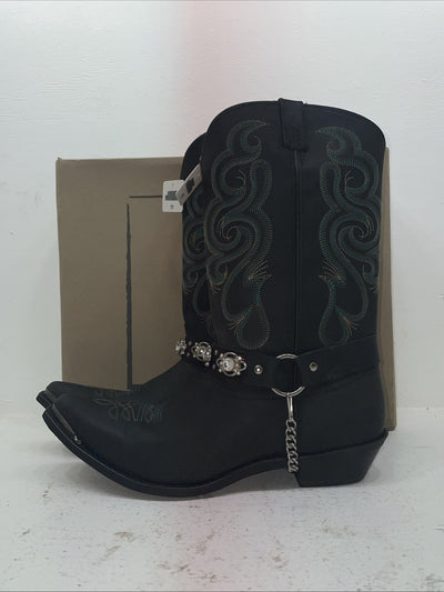 New Men’s Black Smoky Mountain Cowboy Boots. 6351 11 D. 8-80