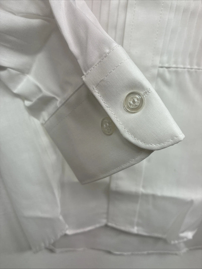 New Kids Classix White Long Sleeve English Shirt Size BS YY-11