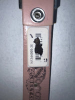 New Pink Genuine Leather Nocona Silver Bling 36” Belt #N1344999 Z-87