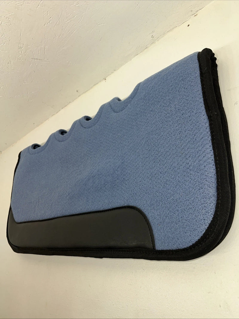 New ABetta Blue Cut Out Fleece 32x30 Saddle Pad #122458 Pad-11
