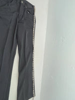 New Vintage Gray Speckled Miller Polyester Pants #2624 OO-73