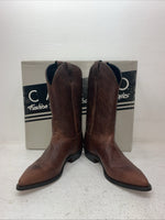 New Men’s Brown Capezio Cowboy Boots. M C 611 8.5 8 1/2 E E. 3-124