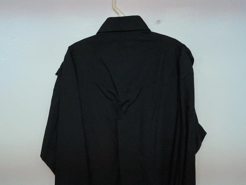 New Women’s Black Ely Country Charmer Long Sleeve Button Up Shirt M #14119 3B-35