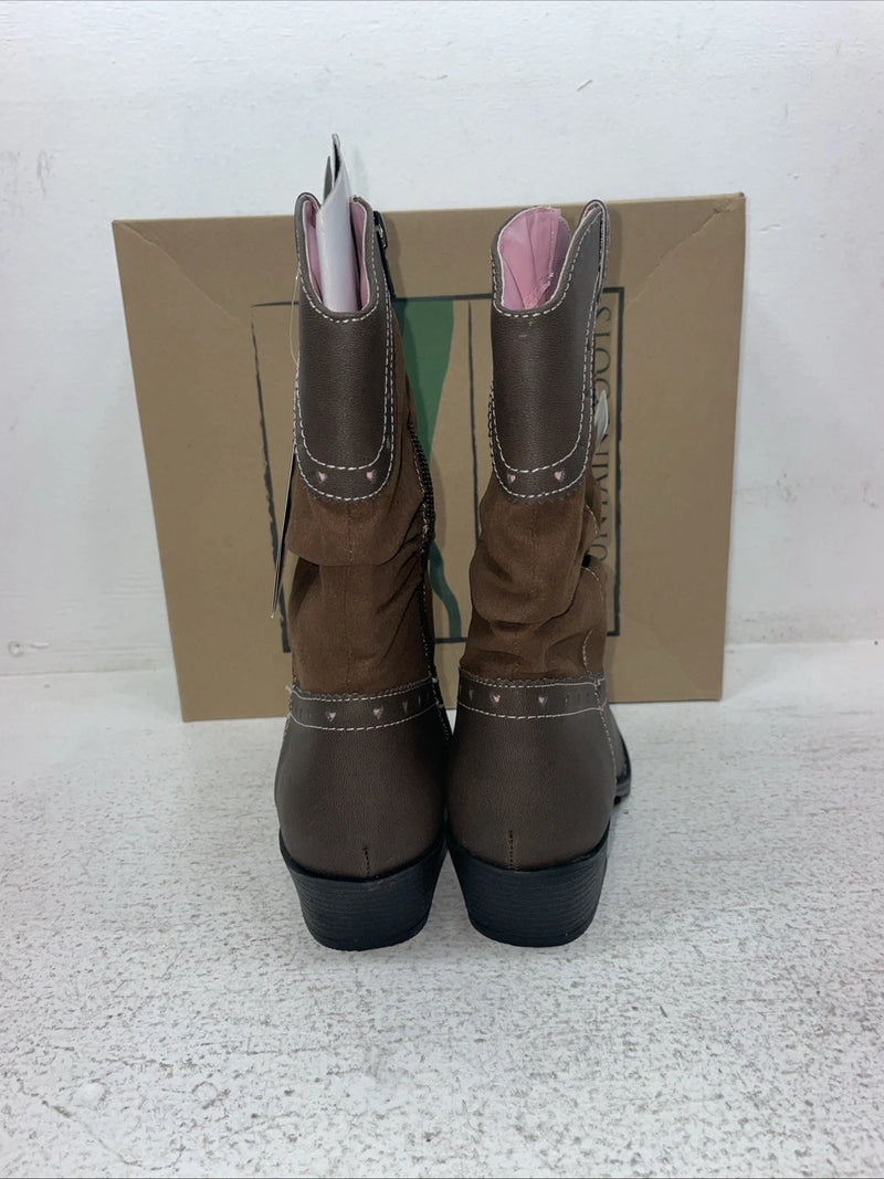 New Kids Brown Smoky Mountain Cowboy Boots. 1122 C 1.5 1 1/2. 23-122