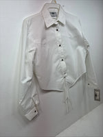New Women’s Cowboy Threads White Long Sleeve Button Up Small DD-141