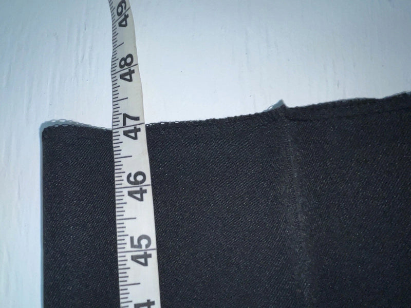 New Vintage Black Circle S Polyester Pants #CP4793 XX-63