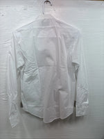 New Classix White Long Sleeve Button Up English Short Large Kids DD-8