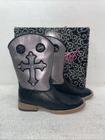 New Children’s Purple Blazin Roxx Cowboy Boots. 4451201 2.5 2 1/2. 23-145