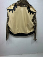 New Women’s 1849 Authentic Ranchwear Gold Cow Shirt And Vest 3X UU-6