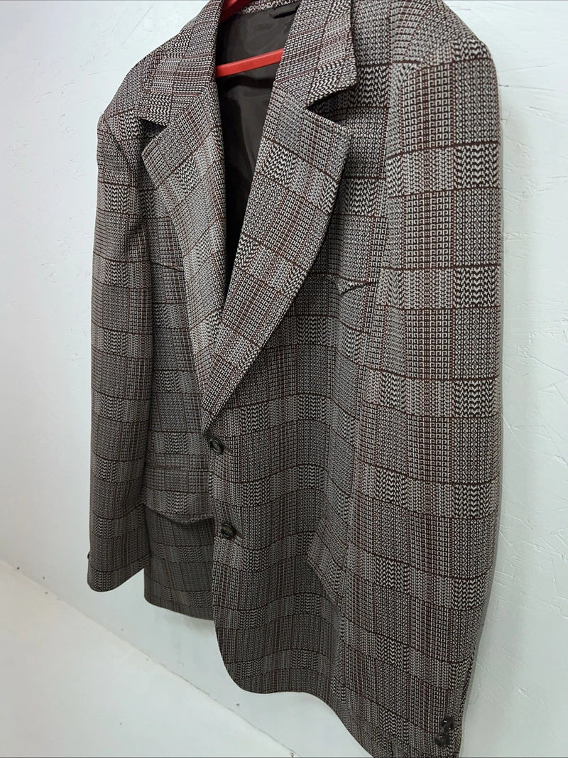 New Men’s Tanbark Brown Suit Jacket 46R HH-609