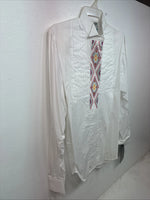 New Women’s Wrangler White Dosages Long Sleeve Button Up Small YY-131