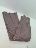 New Vintage Red And White Checkered Lee Polyester Pants #2600362 SS-74