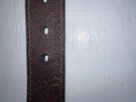 New Brown Genuine Leather Nocona Tooled And Pendent 24” Belt #N4414202 NN-76