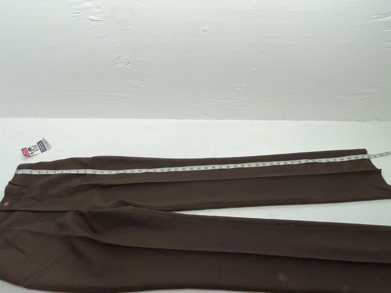 New Vintage Brown Dickson Jenkins Polyester Pants #5510 XX-70