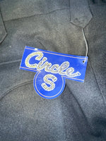 New Vintage Black Circle S Polyester Pants #CP4793 XX-91