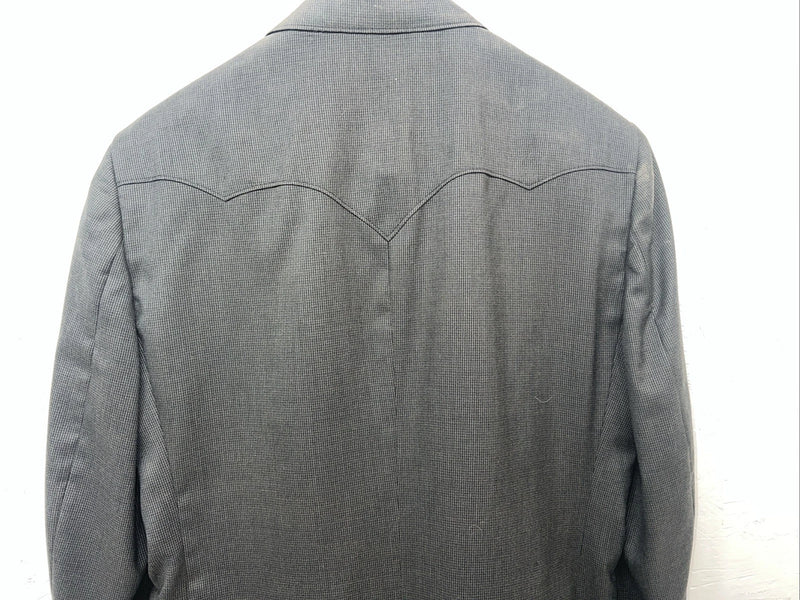 New Men’s Circle S Gray Suit Jacket 48L #24244 II-601