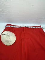 New Vintage Red Quicksilver Polyester Pants #2662 ZZ-43