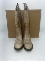 New Women’s Tan Texas Brand Cowboy Boots. L 199 5.5 5 1/2 M. 20-113