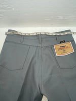 New Vintage Gray Wrangler Polyester Pants #82GY SS-21