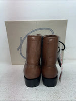 New Men’s Brown Lace Up A Jama Product Cowboy Boots. Y 5117 G 4.5 4 1/2. 2-57