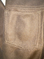 New Vintage Brown Miller Polyester Pants #2624 3A-79