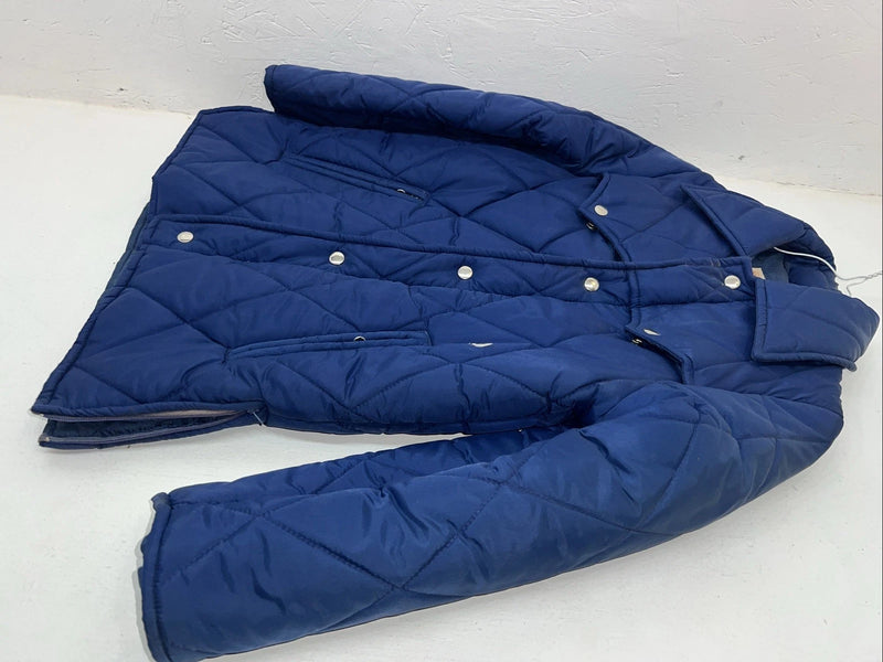 New Women’s Navy Western Fashion Puffer Jacket Size 10 QQ-19