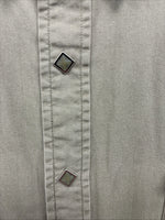 New Men’s White Horse Siege Color Long Sleeve Pearl Snap 2XL H-52