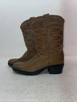 New Kids Brown Bronco Cowb Boots. 2844 1.5 1 1/2 D. 23-108