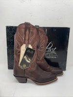 New Women’s Brown Dan Post Cowboy Boots. 3693 7 M. 1-133