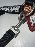New Tough 1 Black Silver Nylon Star Full Horse Halter #50-2031 3C-7