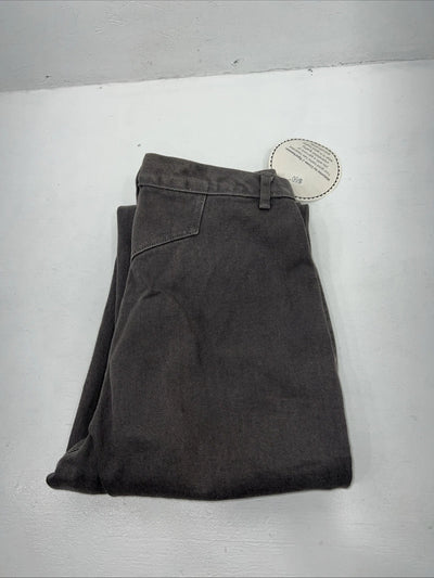 New Women’s Grey Cross J Denim Jean No Back Pockets. 15/16x34 K-15